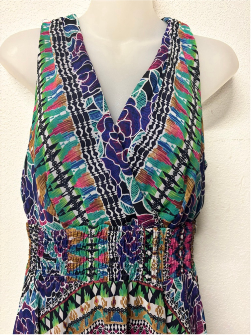 Rabbit Rabbit Rabbit Designs Multicolor Asymmetrical Dress Size 12 - Picture 4 of 10